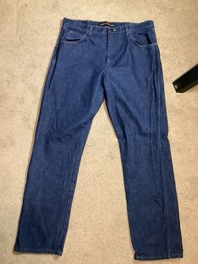 Wrangler FR31MWZ Flame Resistant Jeans 38x34 CAT 2 NFPA 2112 FR Work Denim Relax